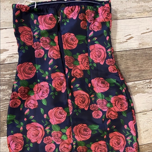 lulus rose jacquard dress - Picture 6 of 6